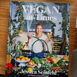 Vegan at times book by Jessica Seinfeld. New condition